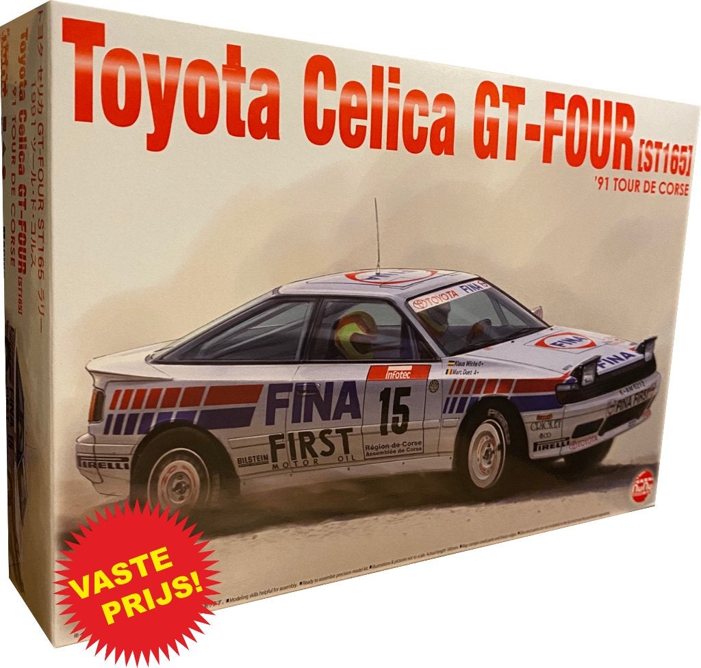 Toyota Celica GT-FOUR (NuNu Models 24015) 1/24, Overige merken, Auto, Groter dan 1:32, Nieuw