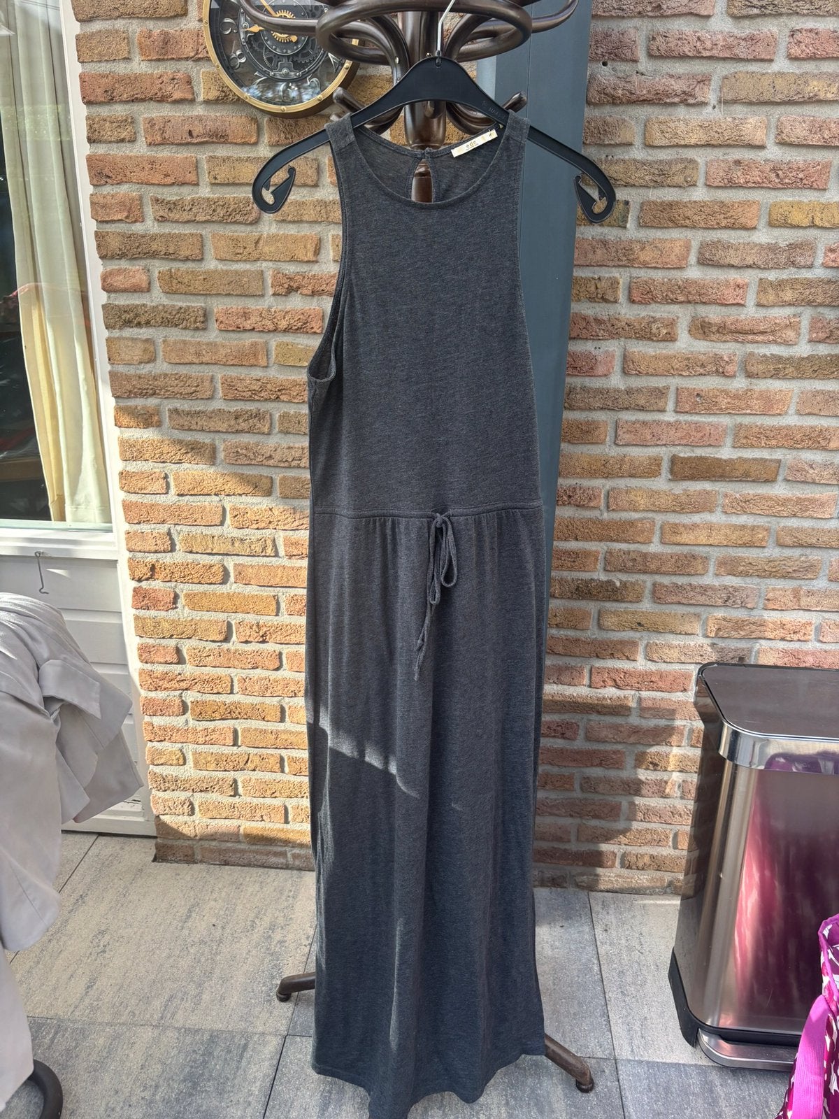 Lange jurk EDC by Esprit maat M, Maat 38/40 (M), Ophalen of Verzenden, Zo goed als nieuw, Grijs