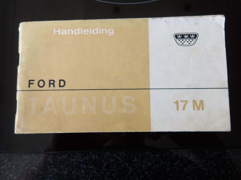 Handleiding Ford 17M 1965, Verzenden