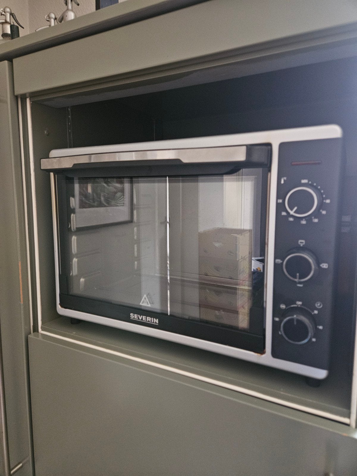 Severin Mini-oven met grillfunctie en diverse accessoires, Witgoed en Apparatuur, Ovens, Ophalen, Minder dan 45 cm, Oven met grill