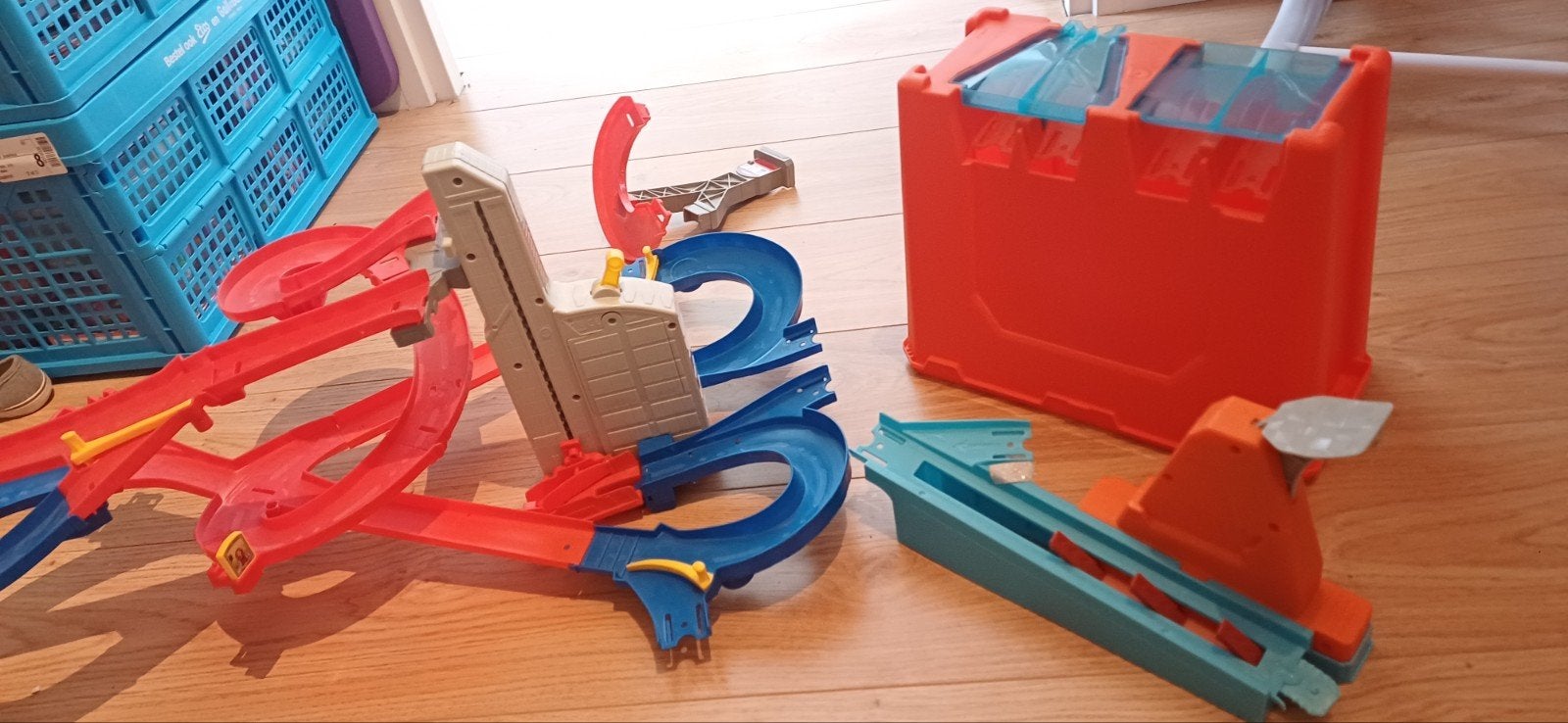 Hot Wheels Racebaan en Onderdelen - Grote Collectie, Ophalen, Met looping, Racebaan, Gebruikt