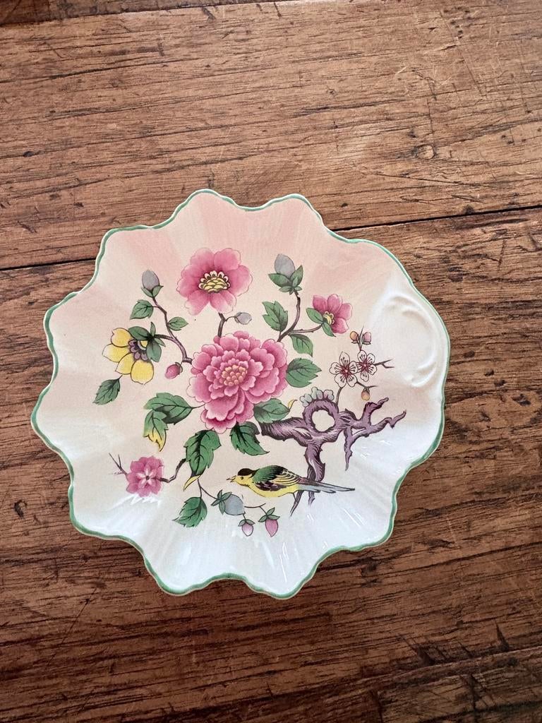 Schaaltje Chinese rose/ James Kent/ old Foley., Antiek en Kunst, Antiek | Porselein, Ophalen of Verzenden