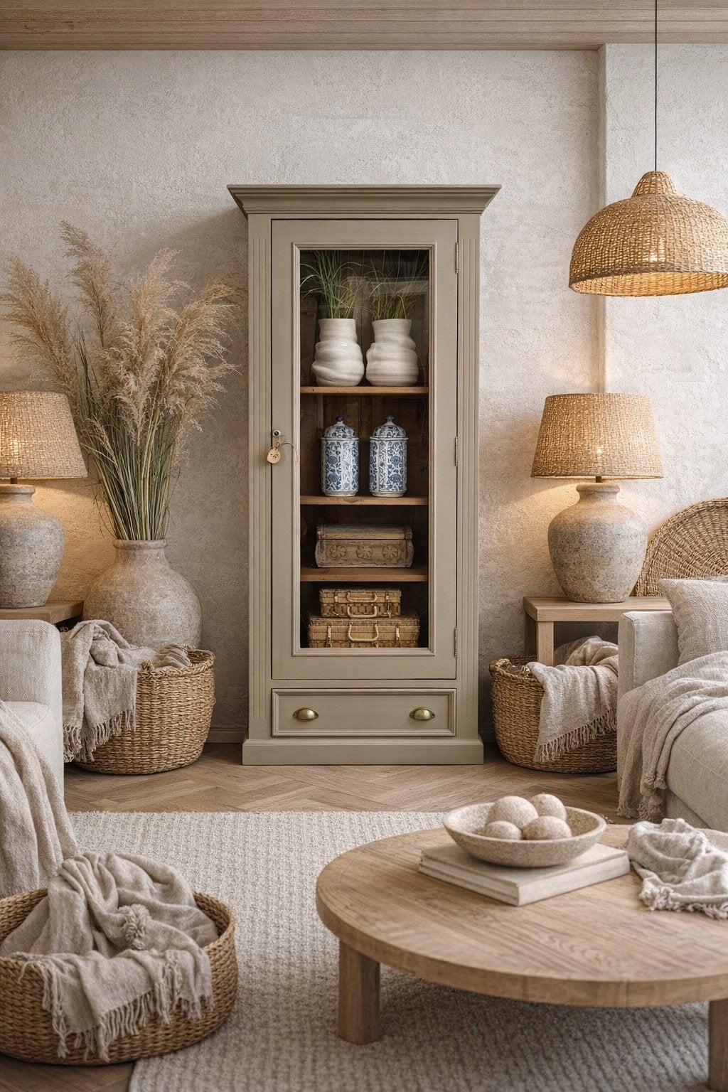 Teak buffetkast vitrinekast servieskast meidenkast taupe, Ophalen, 200 cm of meer, 50 tot 100 cm, Zo goed als nieuw