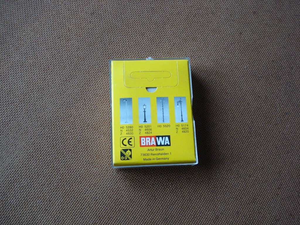 Brawa 5442 verlichte telefooncel H0, Overige merken, Verzenden, Gelijkstroom of Wisselstroom, Brug, Tunnel of Gebouw