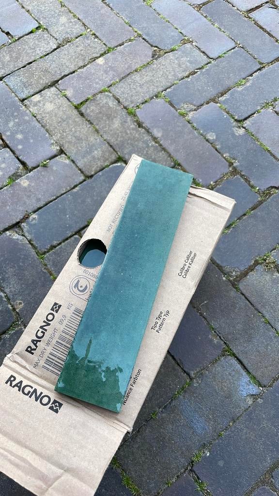 Ragno groene wandtegels, Ophalen, Minder dan 20 cm, Zo goed als nieuw, 20 tot 40 cm