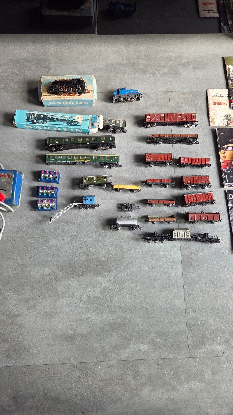 Marklin HO complete treinbaan met veel extra's, Hobby en Vrije tijd, Ophalen, Gebruikt, Märklin