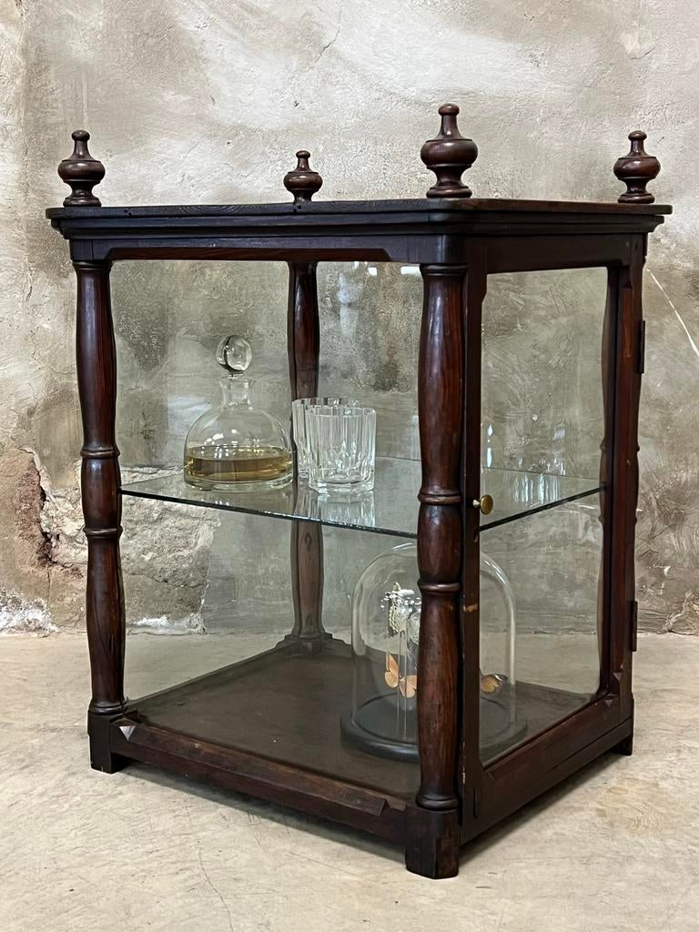 Toonbank vitrine, uniek, Antiek en Kunst, Ophalen