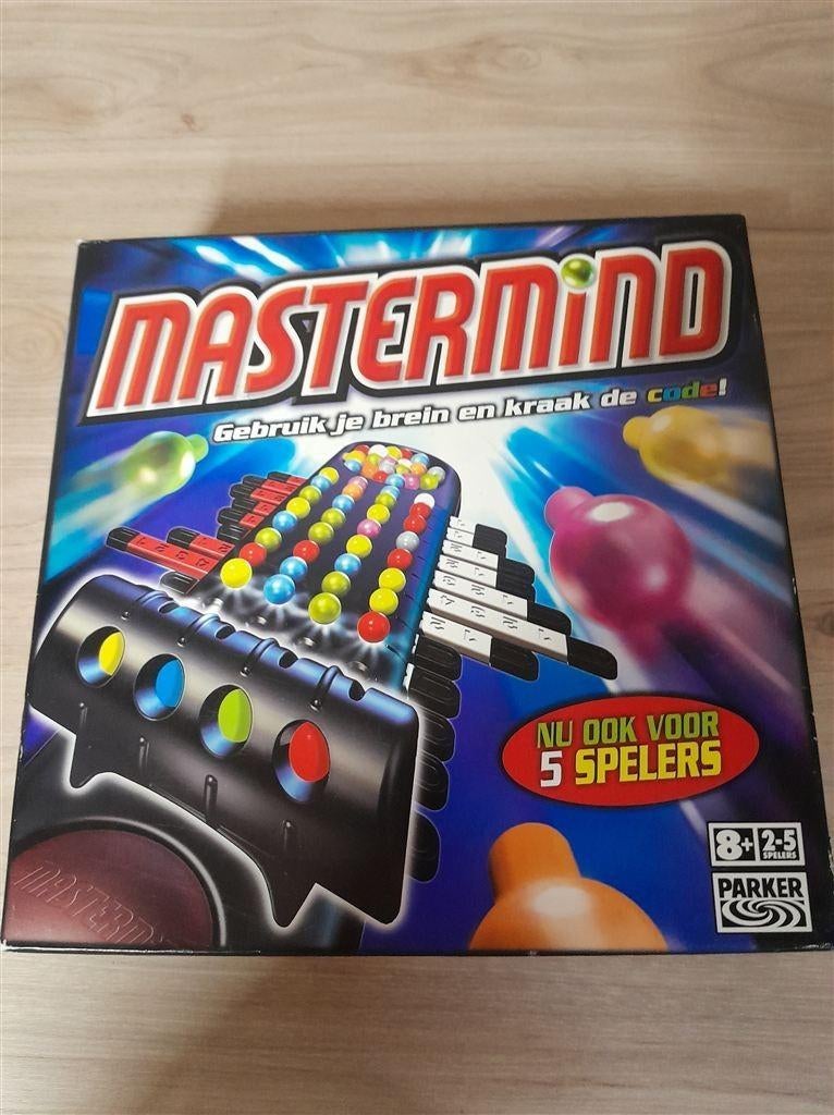 Mastermind ook voor 5 spelers - s1718, Verzenden, Zo goed als nieuw