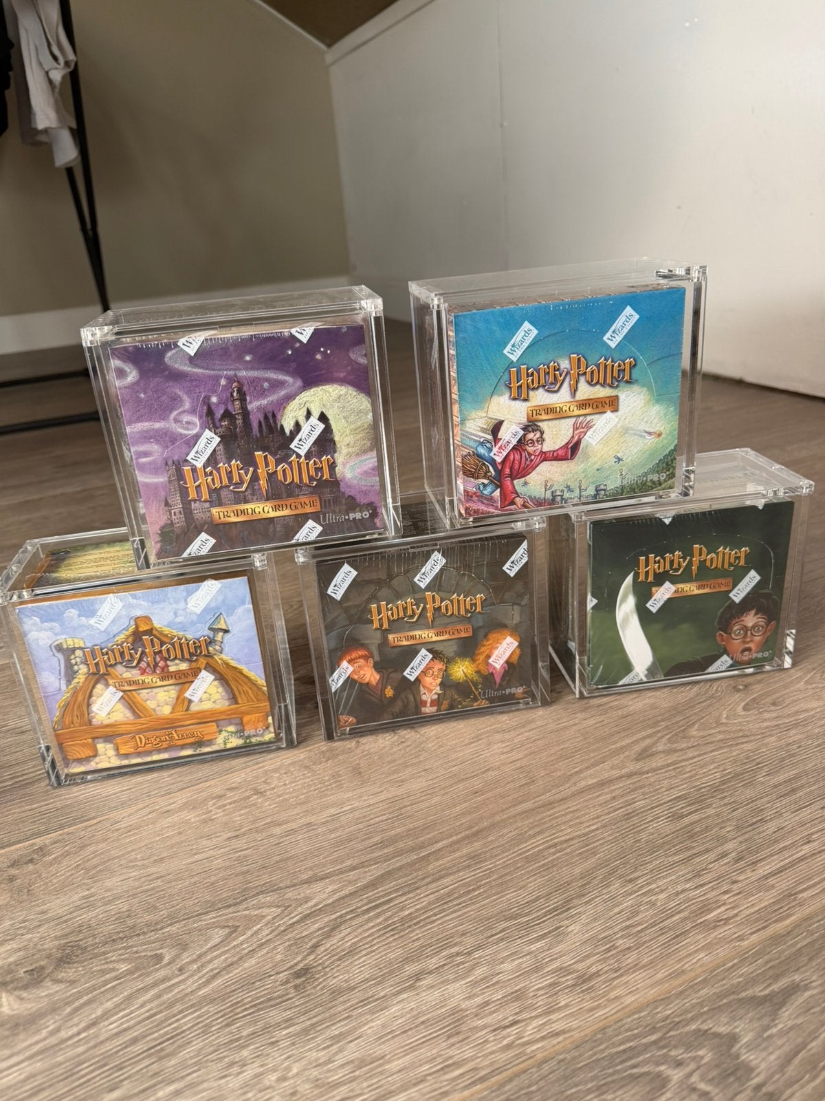COMPLETE HARRY POTTER WOTC BOOSTER BOX SET – MINT SEALED, Ophalen of Verzenden, Nieuw, Overige typen