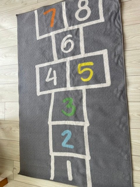 Te koop: hinkelbaan speelkleed, Ophalen, Gebruikt