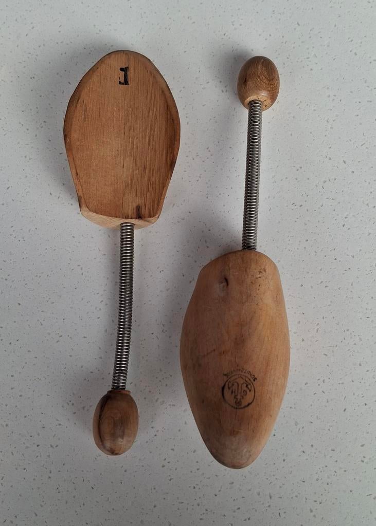 Vintage houten schoenspanners maat 39 - 41, Ophalen of Verzenden
