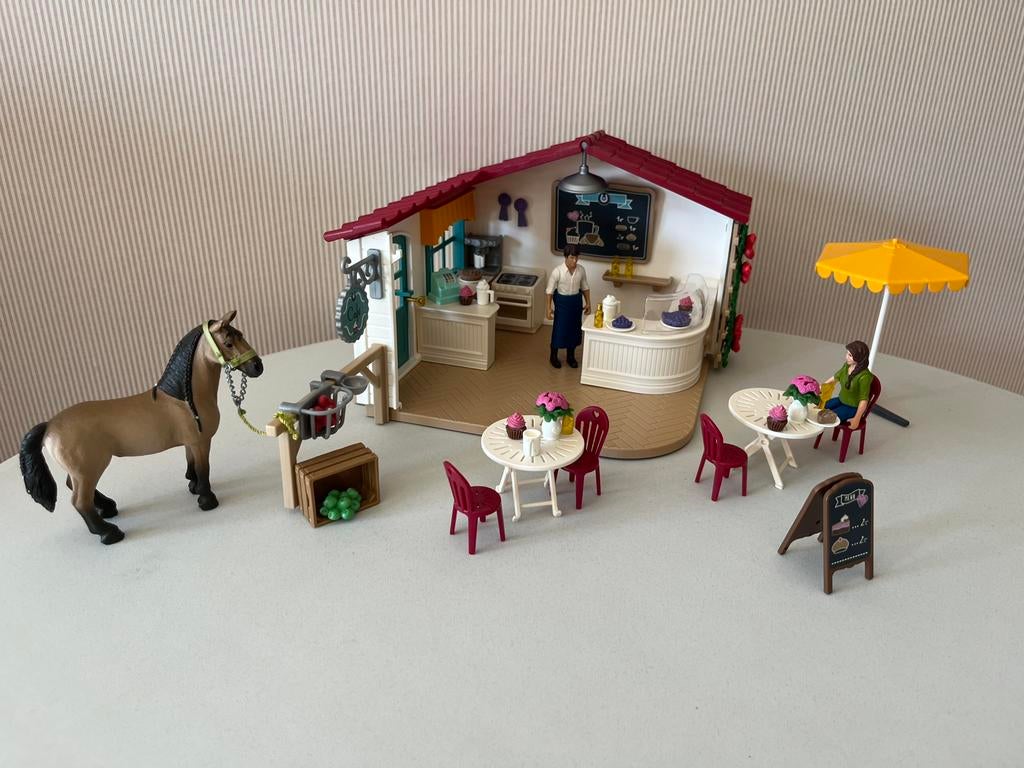 Schleich cafe 42519, Ophalen of Verzenden, Zo goed als nieuw