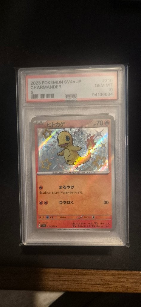 Charmander psa10, Ophalen of Verzenden, Nieuw, Losse kaart
