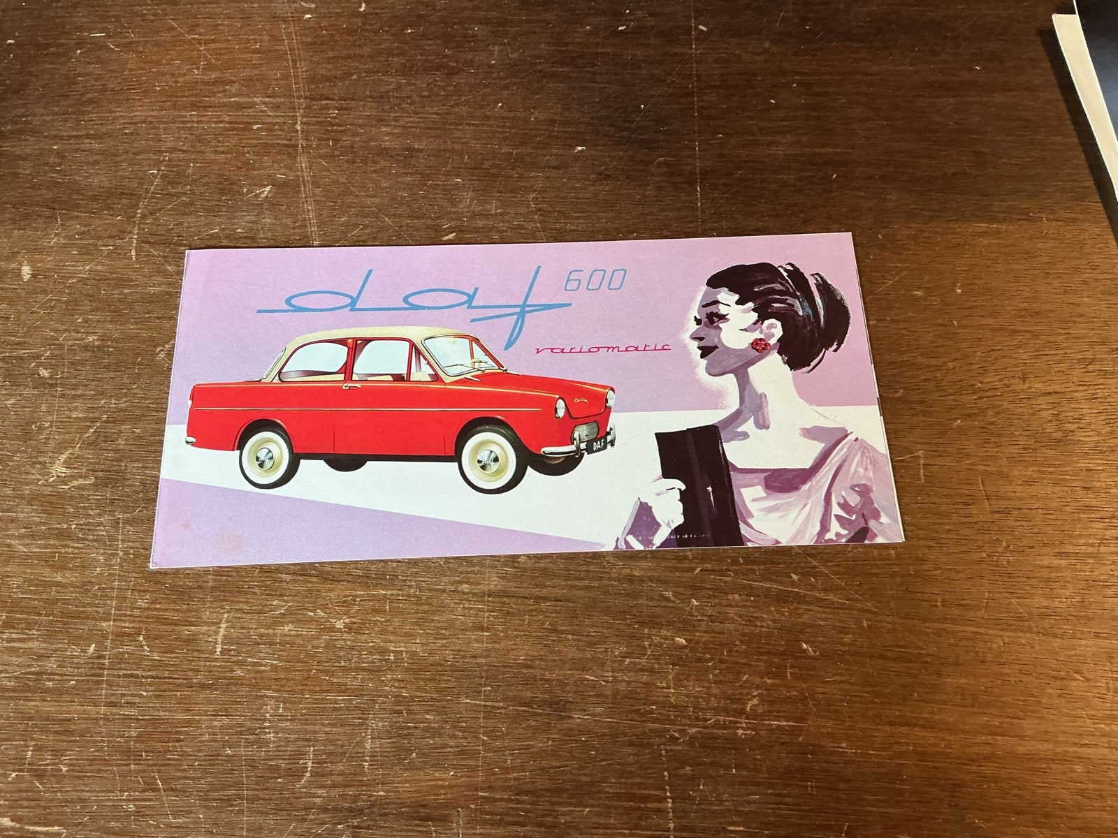 DAF 600 Variomatic brochure - Nieuwstaat, Ophalen of Verzenden, Nieuw, Overige merken