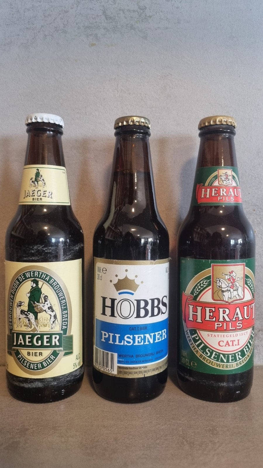 Oranjeboom / Wertha, Breda – Jaeger / Hobbs / Heraut, Ophalen of Verzenden, Zo goed als nieuw, Flesje(s), Overige merken