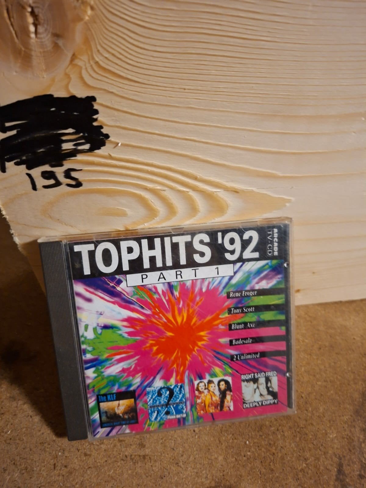 Tophits '92 Part 1 CD - Diverse Artiesten, Ophalen of Verzenden, Gebruikt, Pop, Verzamelalbum