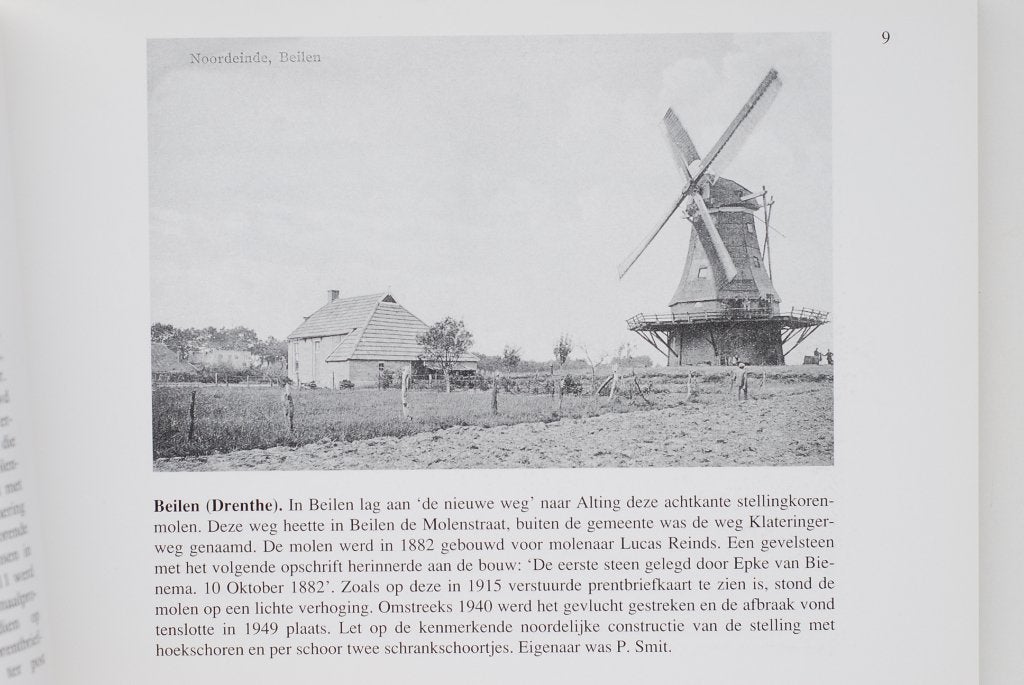 Molens zo waren ze - Prentbriefkaarten 1895-1950, 20e eeuw of later, Zo goed als nieuw, Ton Meesters, Verzenden