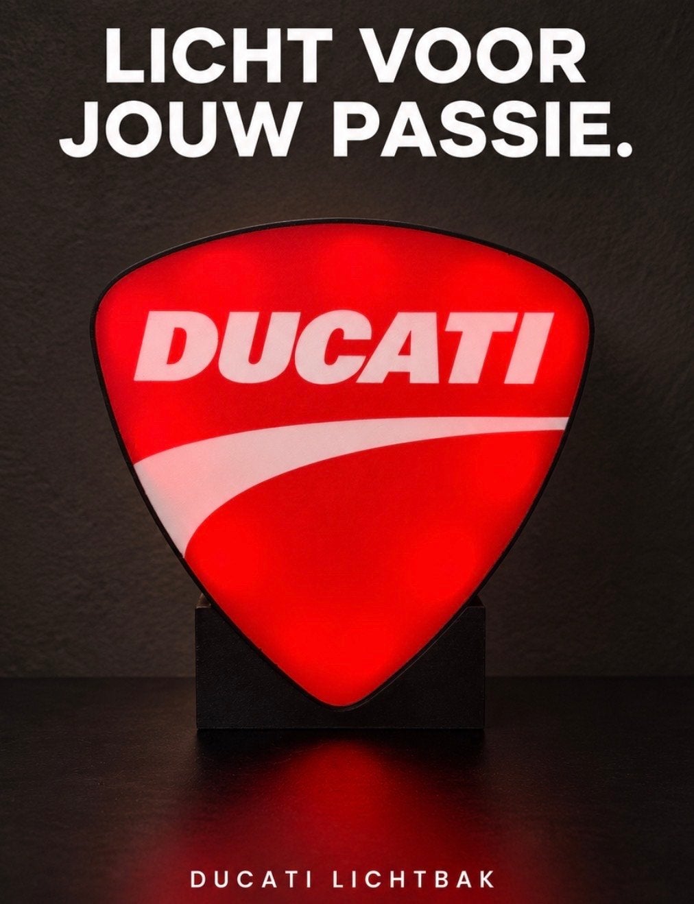 Ducati Lichtbak - Perfect voor de Echte Liefhebber, Motoren, Ophalen of Verzenden, Zo goed als nieuw
