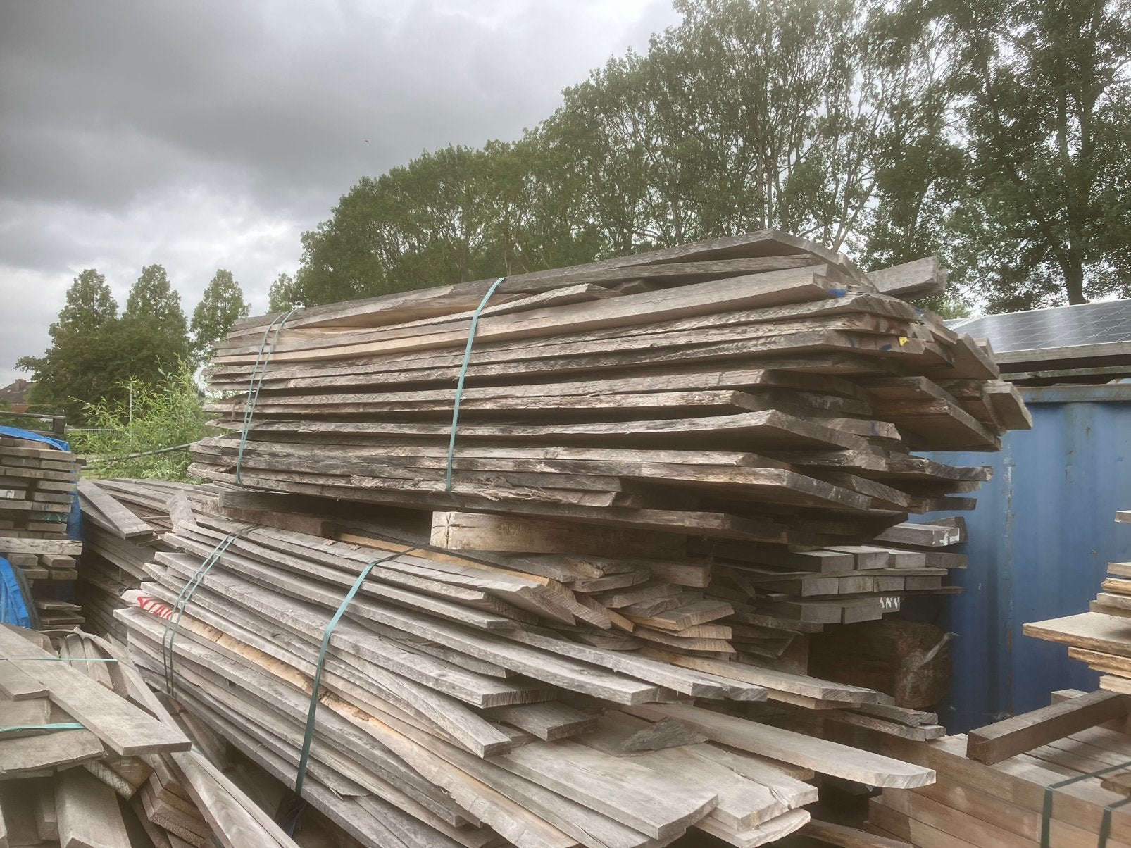 Schaalden beuken ongeveer 2 cub bieden, Ophalen, Zo goed als nieuw, 250 cm of meer, Planken