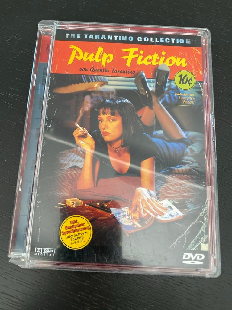 Pulp Fiction DVD - The Tarantino Collection, Vanaf 16 jaar, Ophalen of Verzenden, Gebruikt, Actie