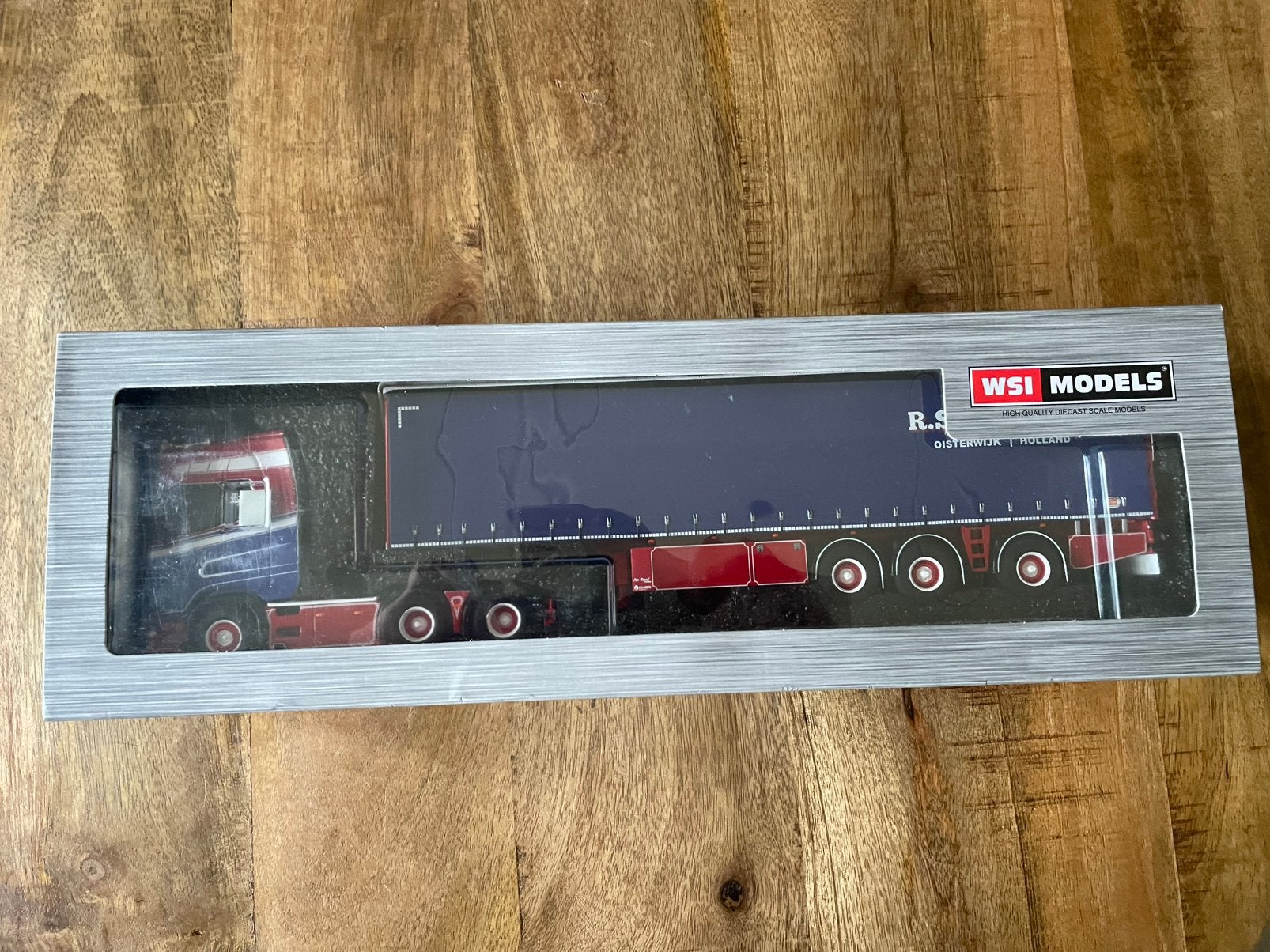 WSI Schoonus Next Gen met tauthliner., Hobby en Vrije tijd, Modelauto's | 1:50, Ophalen of Verzenden, Zo goed als nieuw, Bus of Vrachtwagen