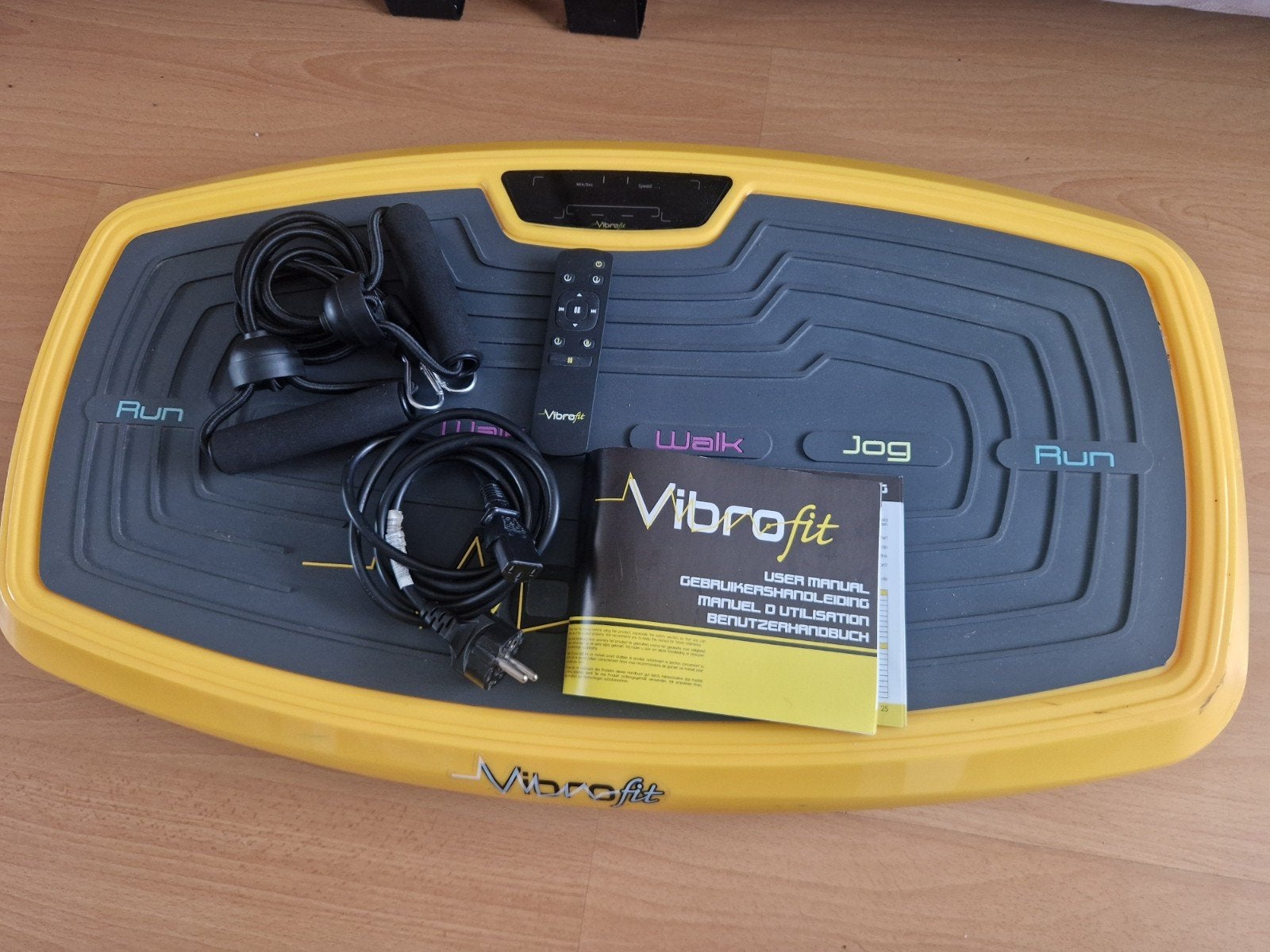 Vibro fit, Sport en Fitness, Ophalen, Gebruikt, Trilplaat, Benen
