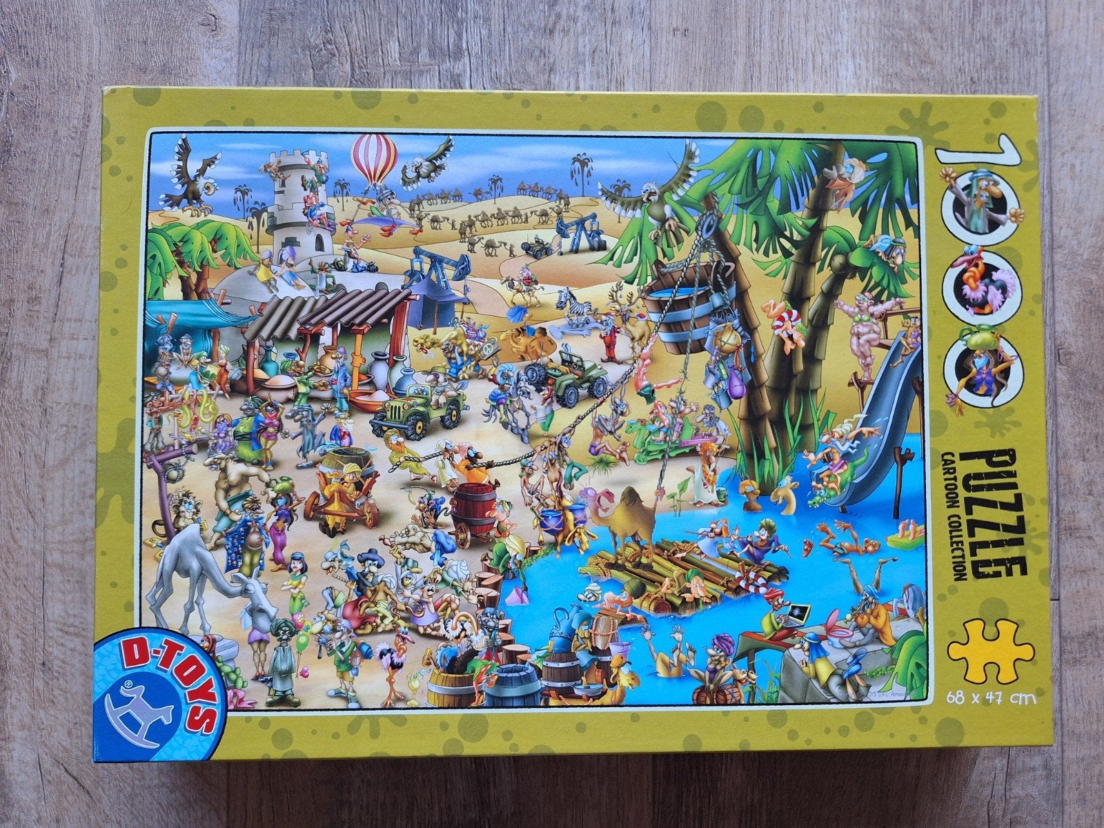D-Toys Cartoon Collectie Puzzel 1000 stukjes
Rookvrij, Hobby en Vrije tijd, Denksport en Puzzels, Ophalen of Verzenden, 500 t/m 1500 stukjes