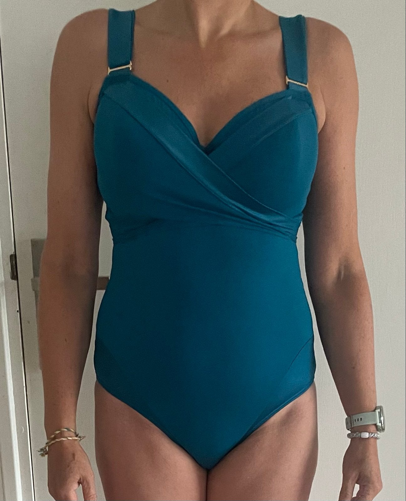 Nieuw badpak Marlies Dekkers, maat 80-D, 1 keer gedragen, Ophalen of Verzenden, Zo goed als nieuw, Blauw, Badpak