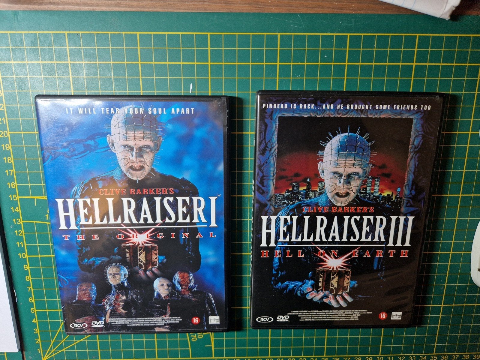 Hellraiser I & III DVD - Horror Klassiekers, Vanaf 16 jaar, Ophalen of Verzenden, Gebruikt, Overige genres