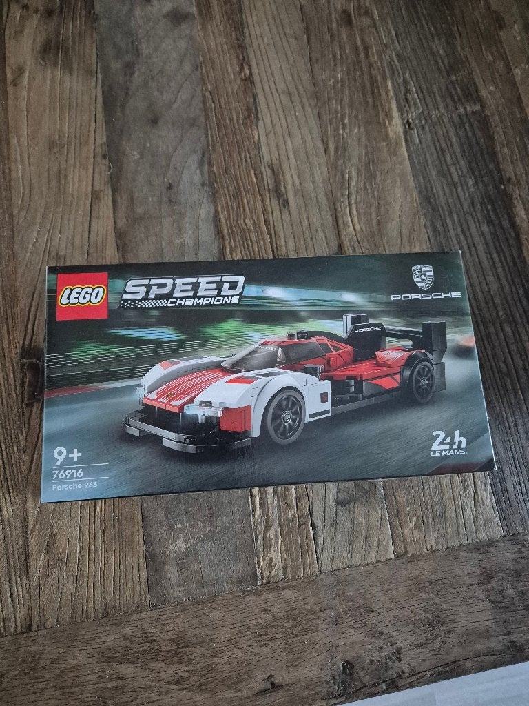 lego speed champion porsche 963 76916, Ophalen of Verzenden, Nieuw, Auto