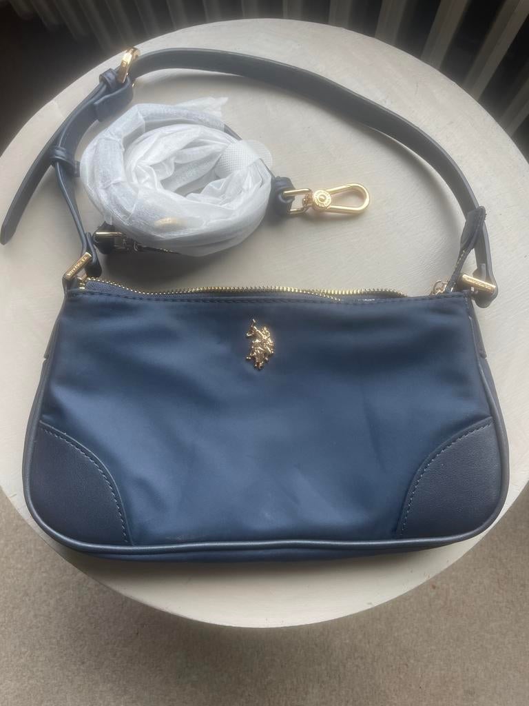 Marco Polo handtas, Sieraden, Tassen en Uiterlijk, Tassen | Damestassen, Ophalen, Nieuw, Blauw, Handtas