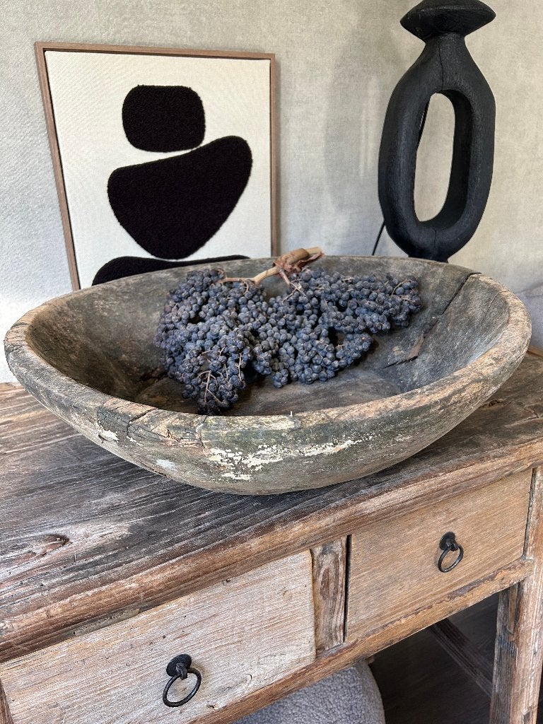 Stoere ronde authentieke trog, Ophalen of Verzenden
