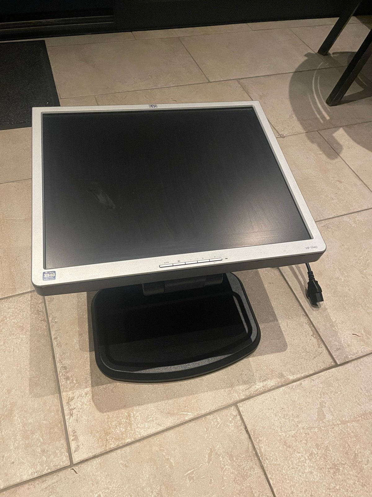 HP 1940 Monitor, Gebruikt, Ophalen of Verzenden, Onbekend, Overige resoluties