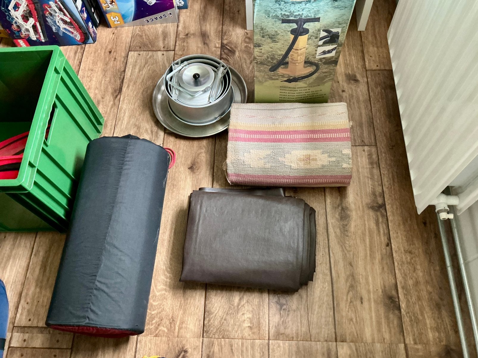 Tent, grondzeil, etc. Kampeerspul, Caravans en Kamperen, Kampeeraccessoires, Ophalen, Zo goed als nieuw