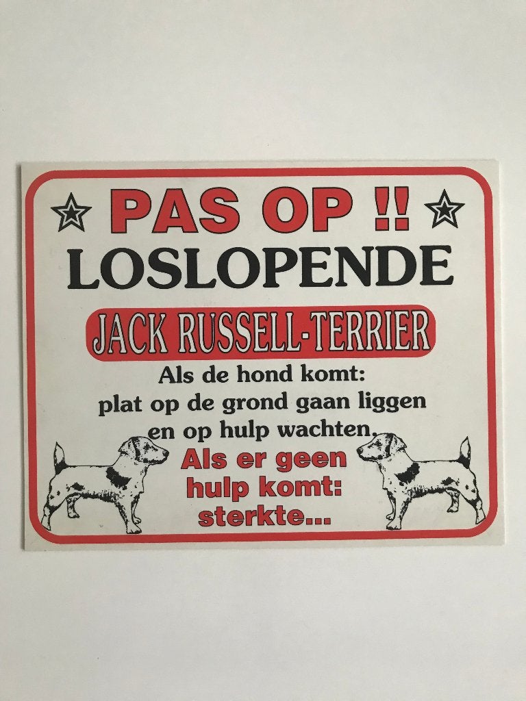 "Waakbord", Ophalen of Verzenden, Nieuw