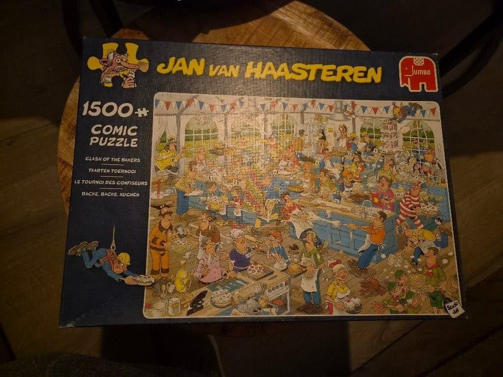 Jan van haasteren, Ophalen of Verzenden, 500 t/m 1500 stukjes, Gebruikt, Legpuzzel
