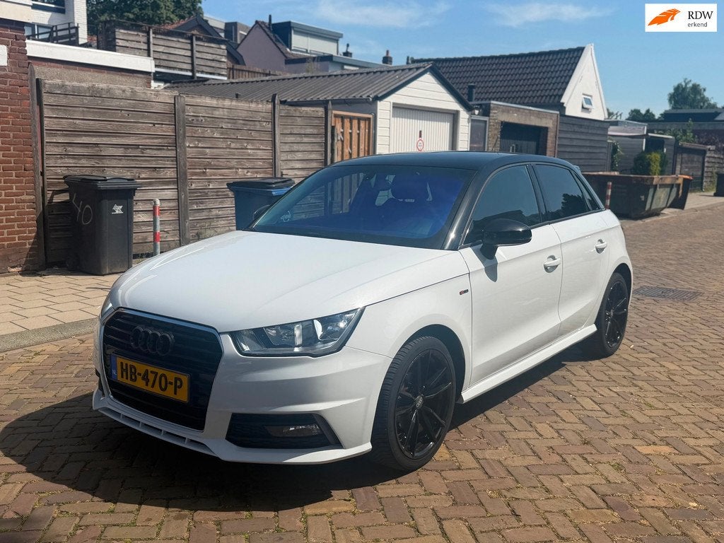 Audi A1 Sportback 1.0 TFSI S LINE AUTOMAAT NAP!, Automaat, Wit, Audi, 999 cc
