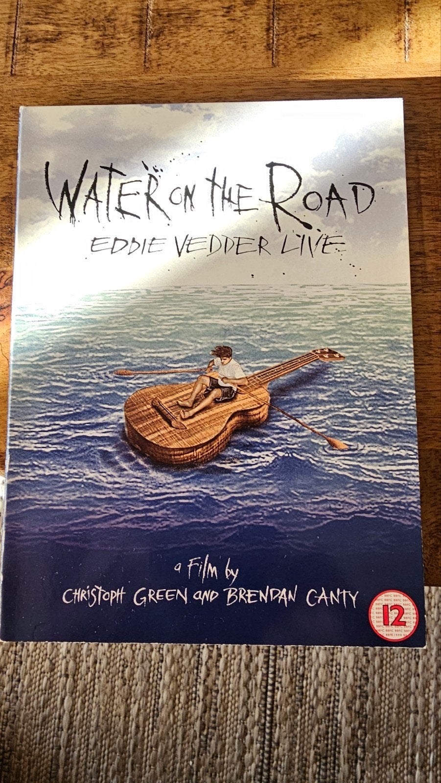 Eddie Vedder Live - Water on the Road DVD, Engels, Engels, Ophalen of Verzenden, Zo goed als nieuw