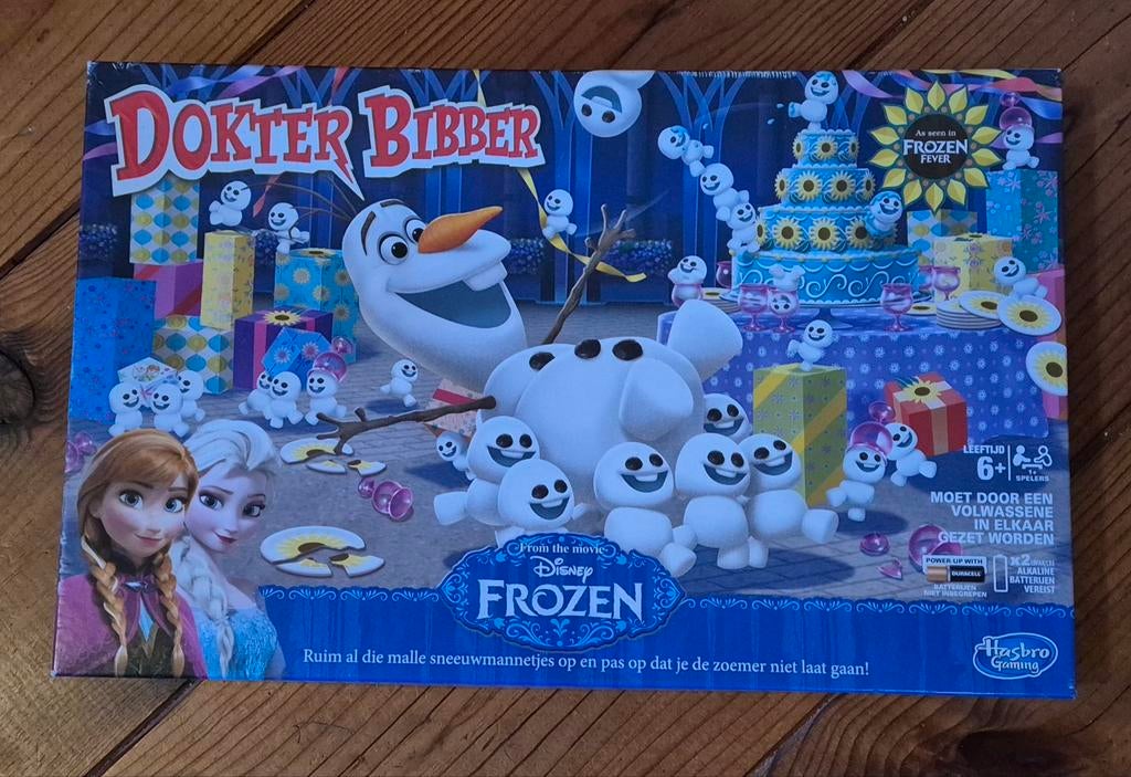 Dokter Bibber Frozen Disney spel, Hobby en Vrije tijd, Gezelschapsspellen | Bordspellen, Ophalen of Verzenden