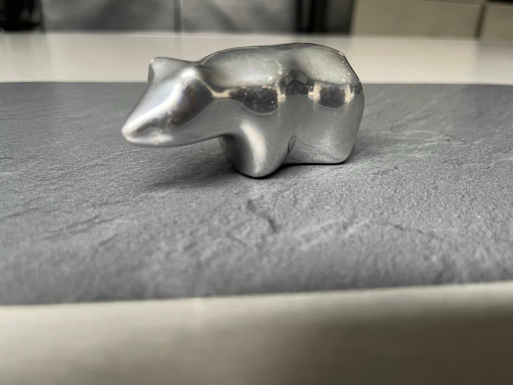 Hoselton Aluminium Polar Bear Sculptuur, Ophalen of Verzenden
