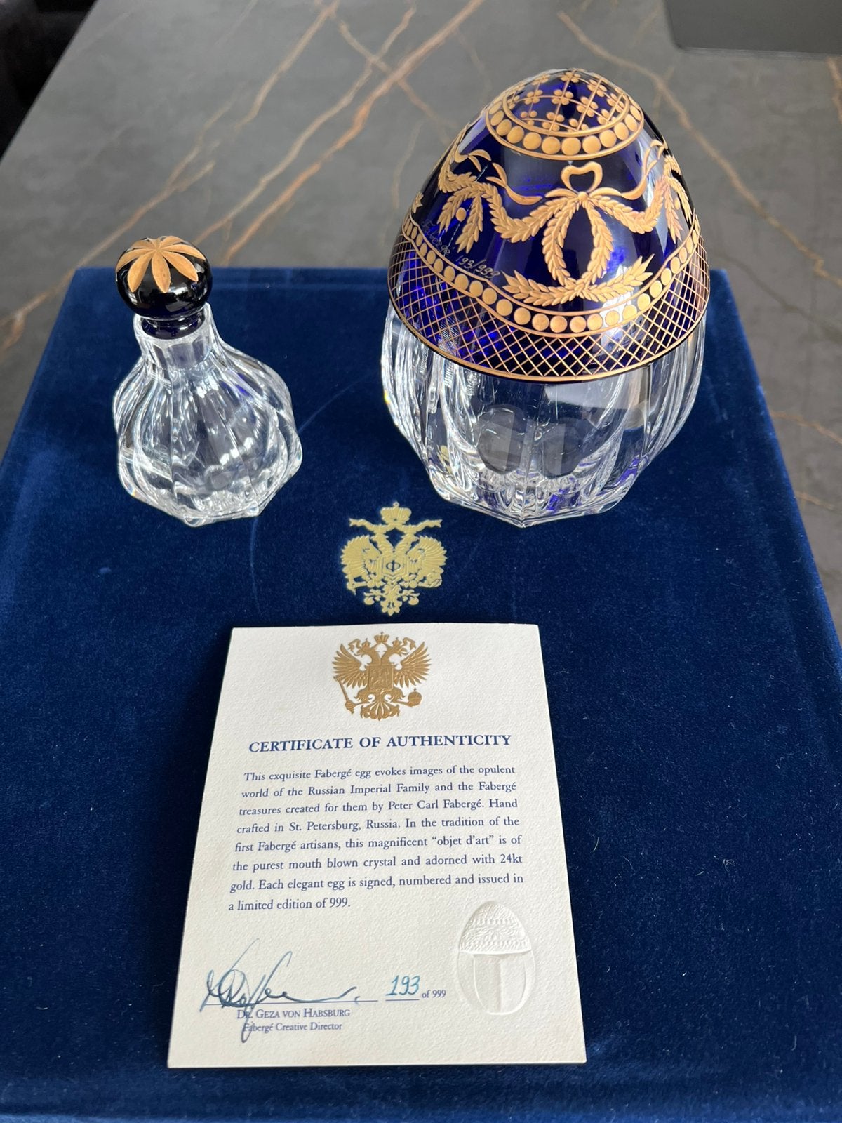 Faberge limited edition zonder geur! ORIGINEEL!!, Ophalen, Parfumfles