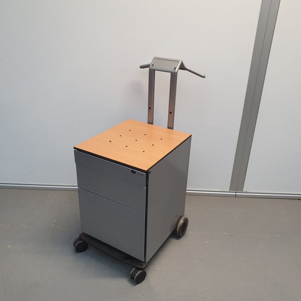 Ahrend flextrolley - 66x43x49 cm, Huis en Inrichting, Niet ingevuld, Gebruikt, Niet ingevuld, Niet ingevuld