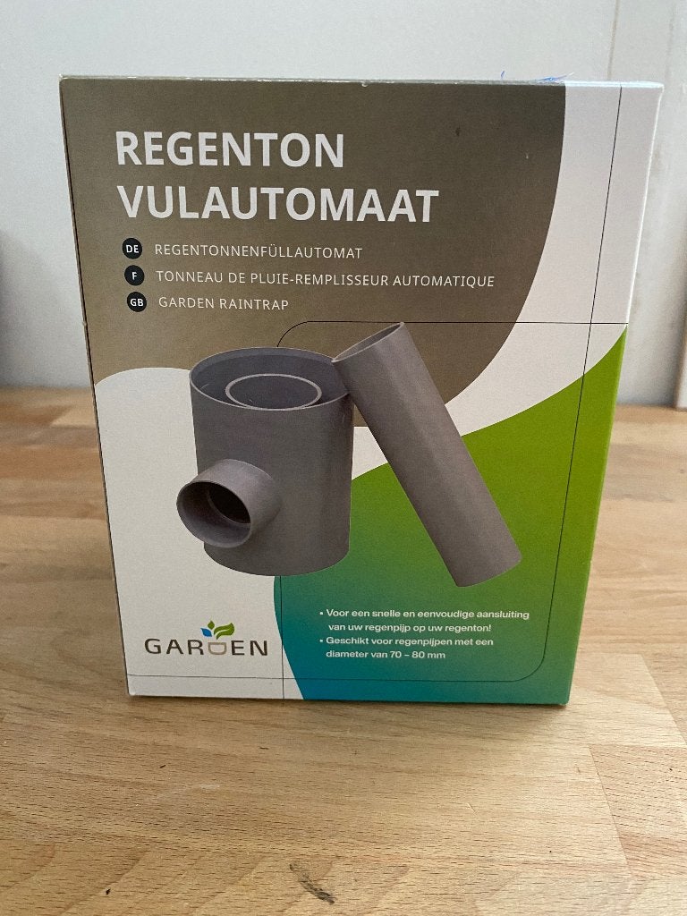 Regentonvuller PVC 80 mm, Afvoer, Pvc, Nieuw, Ophalen of Verzenden