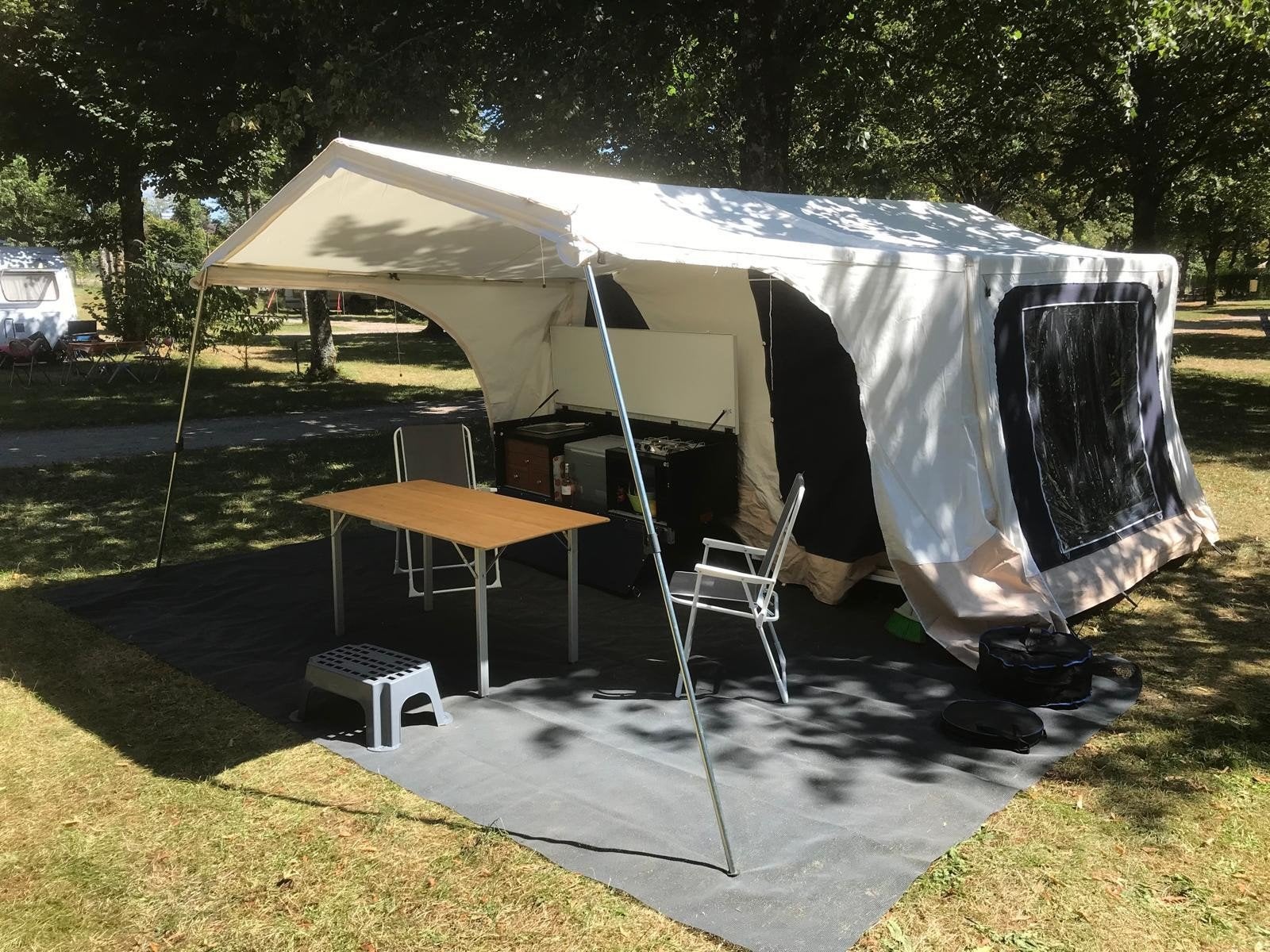 Trigano Alpha Vouwwagen bj 2018 met extra's, Ophalen