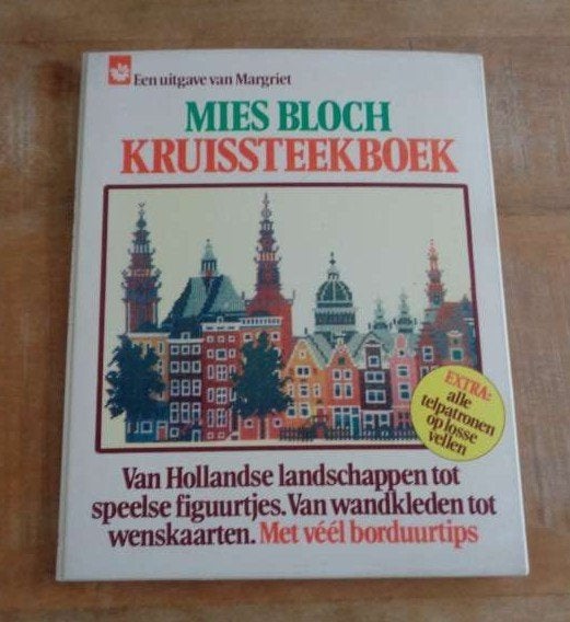 Mies Bloch kruissteekboek borduurboek, Verzenden, Zo goed als nieuw, Handborduren, Patroon