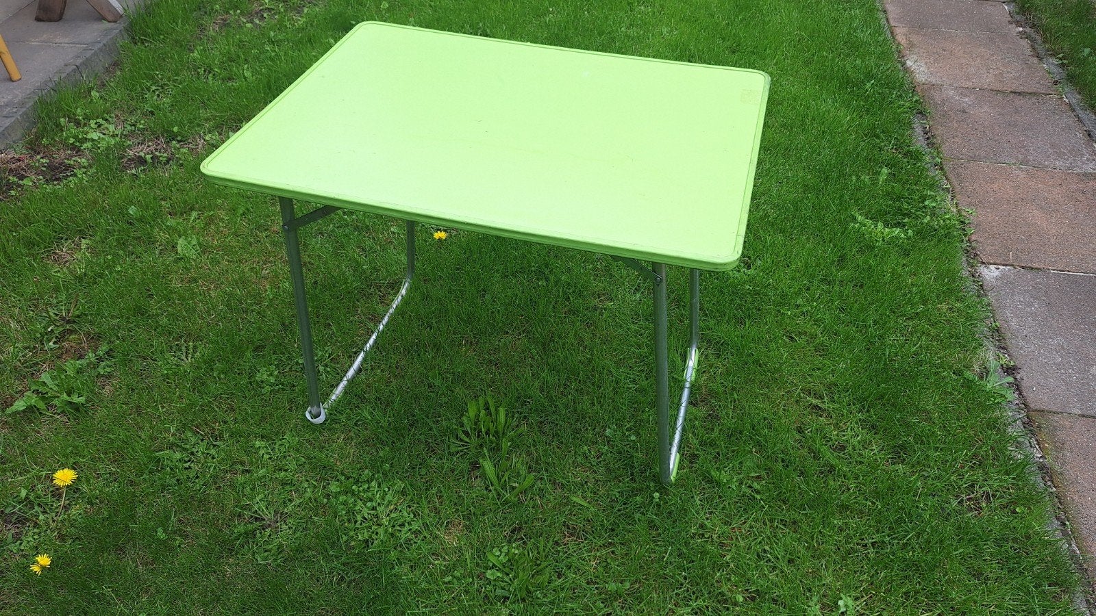 Handige opvouwbare campingtafel - Groen, Ophalen, Gebruikt