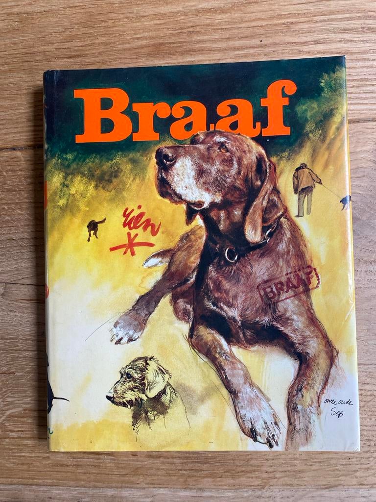 Rien Poortvliet - Braaf (Hondenboek), Ophalen of Verzenden, Gelezen, Honden