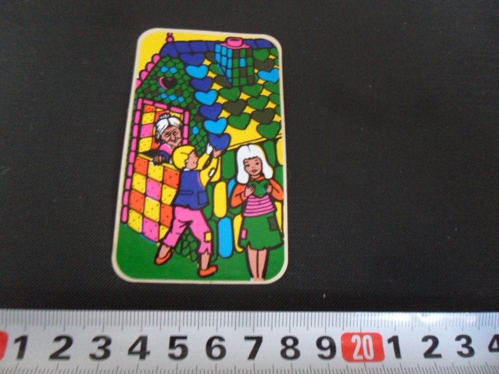 sticker sprookjes strip hans en grietje *, Verzamelen, Ophalen of Verzenden, Zo goed als nieuw