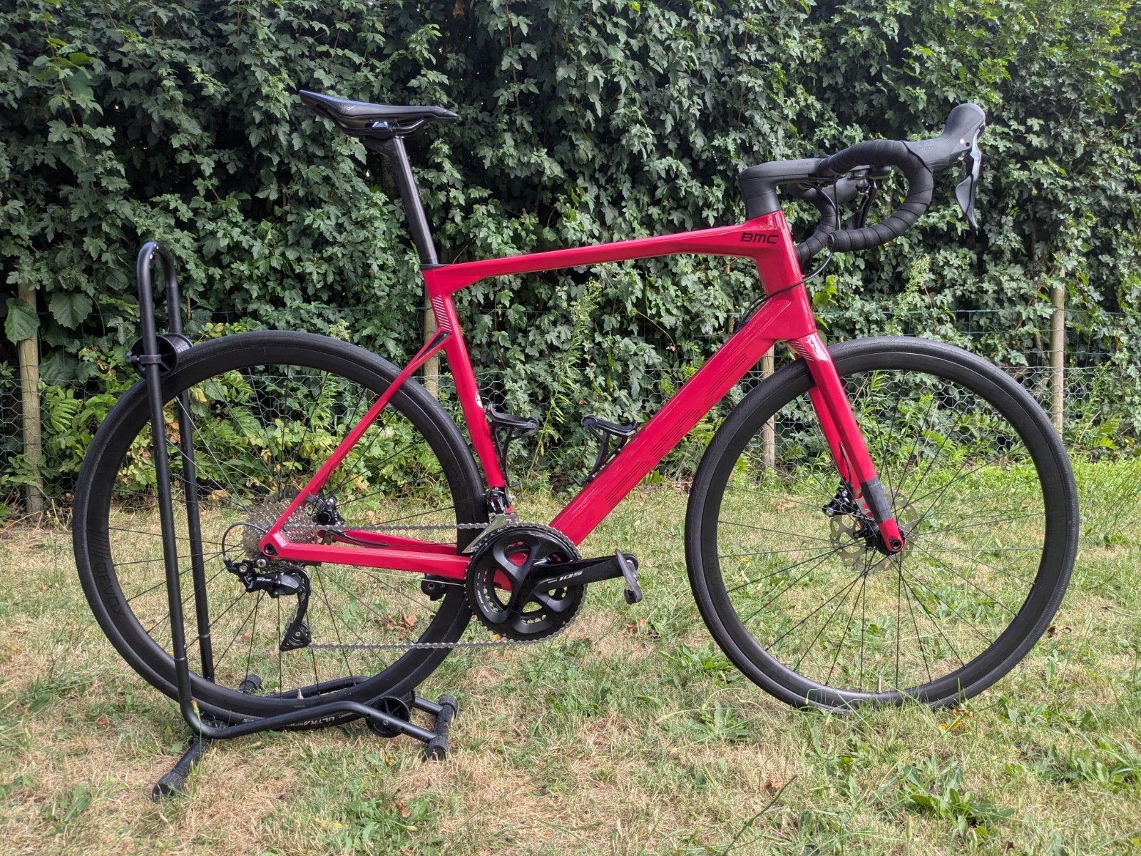 BMC Roadmachine 01 Four met 4iiii powermeter, Fietsen en Brommers, Carbon, Zo goed als nieuw, 57 tot 61 cm, Meer dan 20 versnellingen