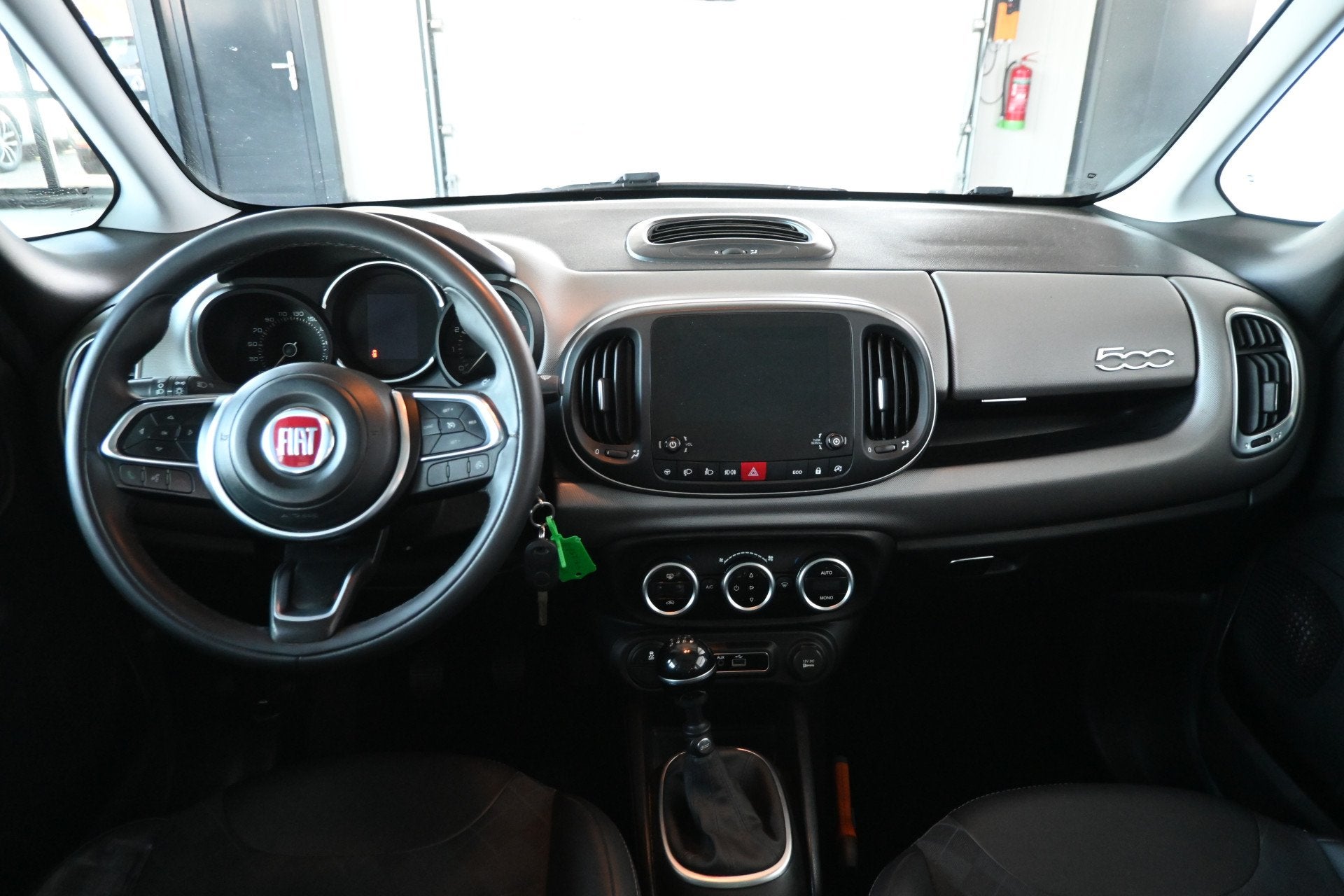 Fiat 500L 0.9 TwinAir Lounge Clima Panoramdak Cruise Control, Stof, Gebruikt, Met garantie (alle), Origineel Nederlands